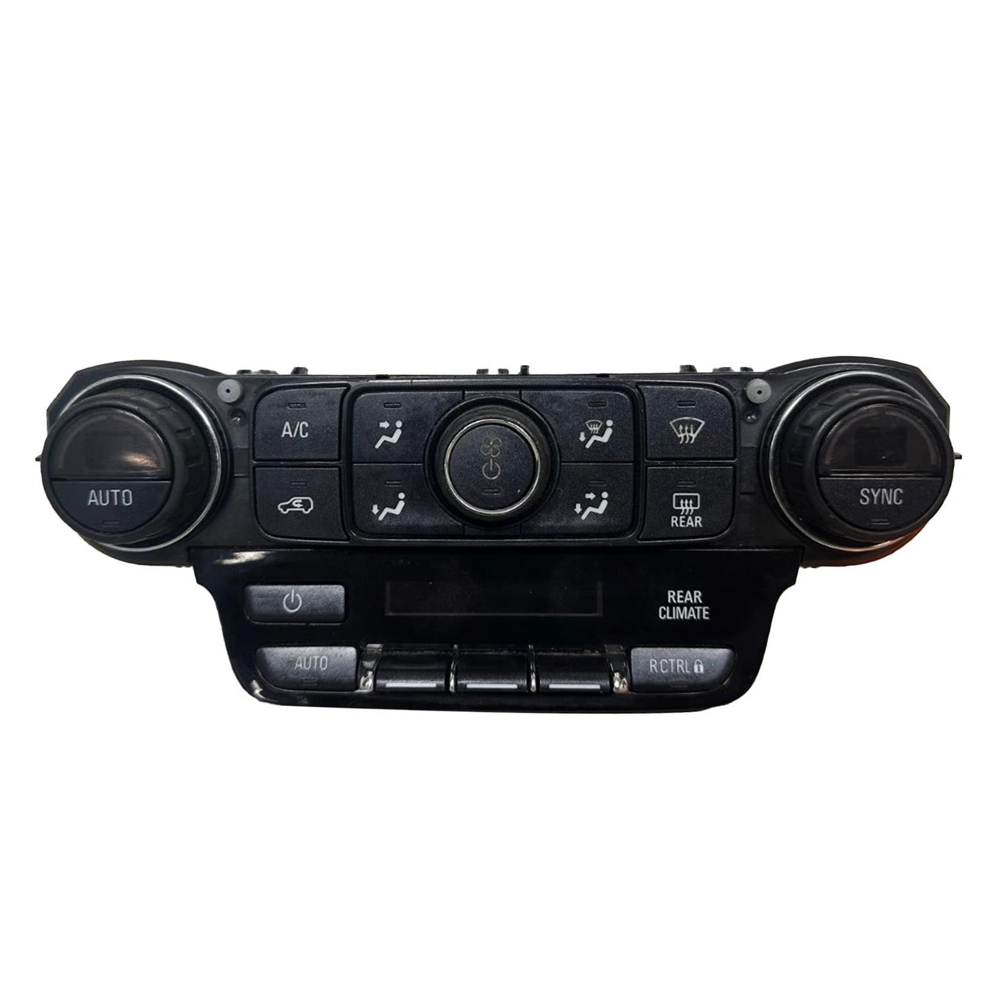 OEM 2015 GMC Yukon Yukon XL Dash Mounted Temperature Switch Control Panel 23449658