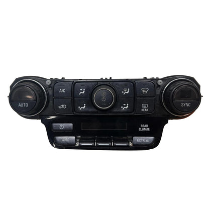OEM 2015 GMC Yukon Yukon XL Dash Mounted Temperature Switch Control Panel 23449658