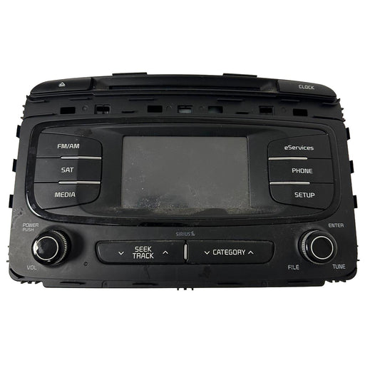 Used 2016-2018 Kia Sorento OEM AM/FM CD MP3 Satellite Radio Receiver UVO 96160-C6000