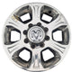 2019-2025 Dodge Ram 2500 3500 18x8 6-Spoke Polished Aluminum Wheel 6MP64AAAAA