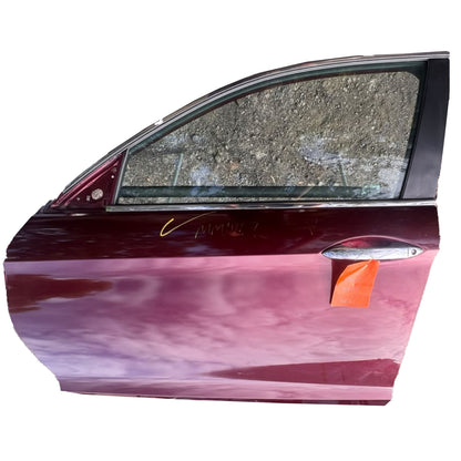 Used 2013-2017 Honda Accord Sedan OEM Left Front Driver Door Assembly Red R548P - 90,102 Miles