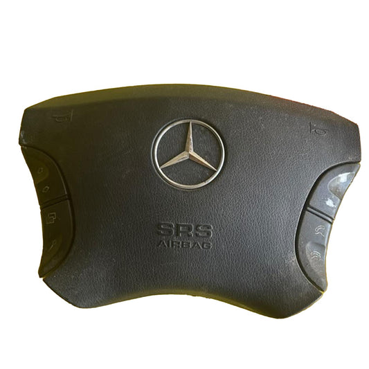 Used OEM Driver Steering Wheel Airbag – 2000 Mercedes-Benz S-Class W220 S430 S500 – 2204600298