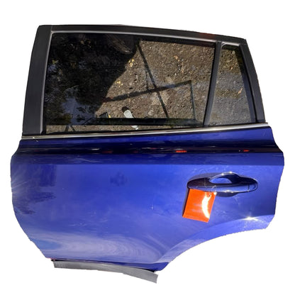 Used 2013-2018 Toyota RAV4 OEM Left Rear Electric Door Assembly Blue Privacy Glass 62,000 Miles