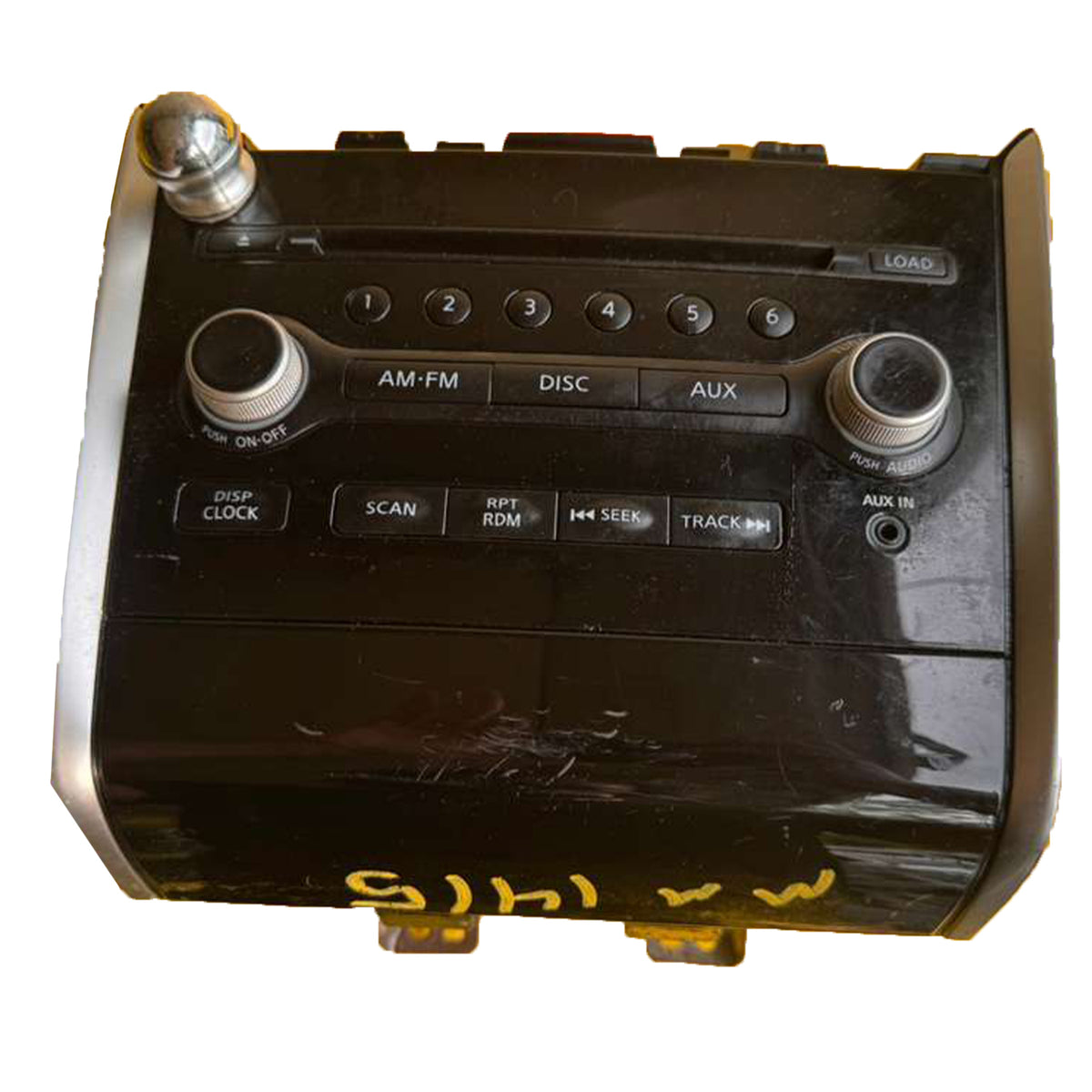 Used OEM Radio Audio Receiver AM/FM Stereo 6-CD Changer – 2013–2016 Nissan Pathfinder