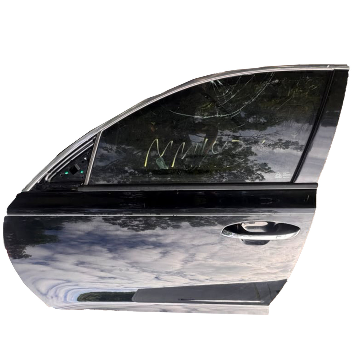 Used 2016-2020 Kia Optima OEM Left Front Driver Door Assembly Black EB Acoustic Glass 107,325 Miles