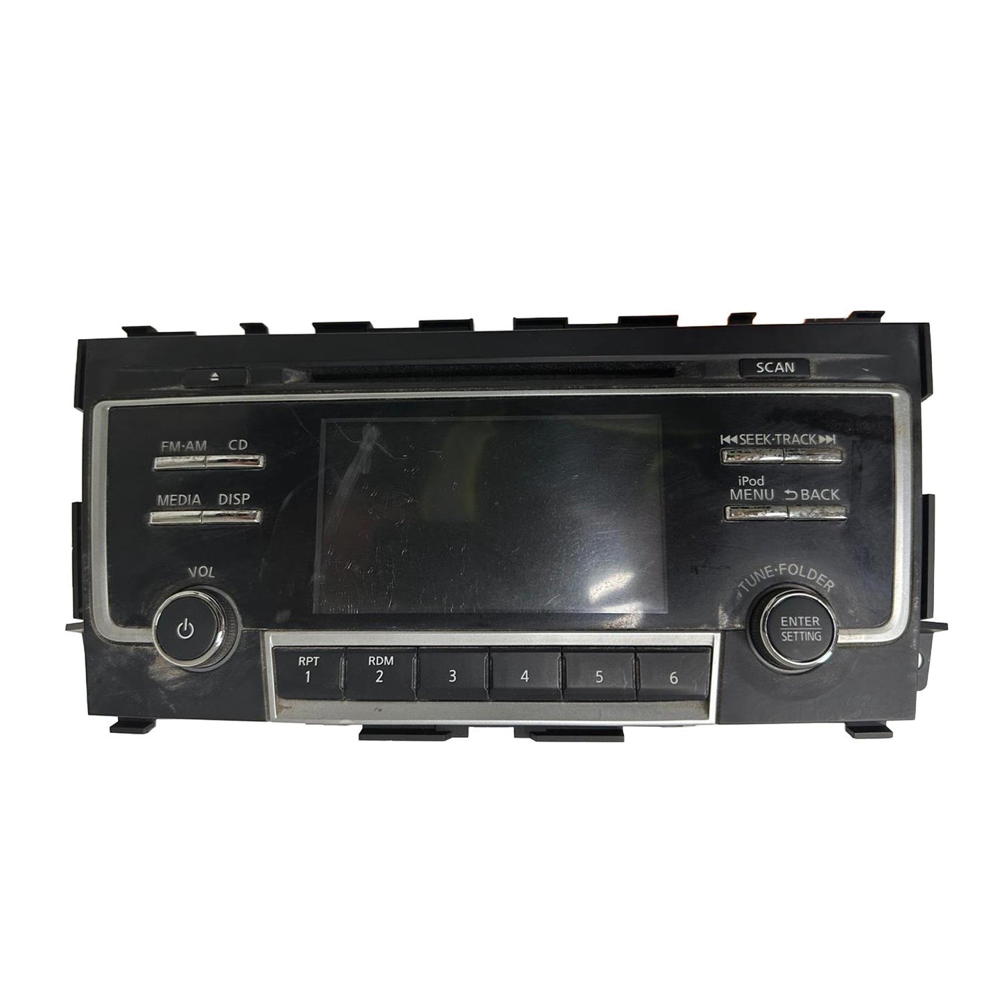2017-2018 Nissan Altima OEM USED AM-FM-CD Radio Receiver 5" Display SR S 281859HT1A