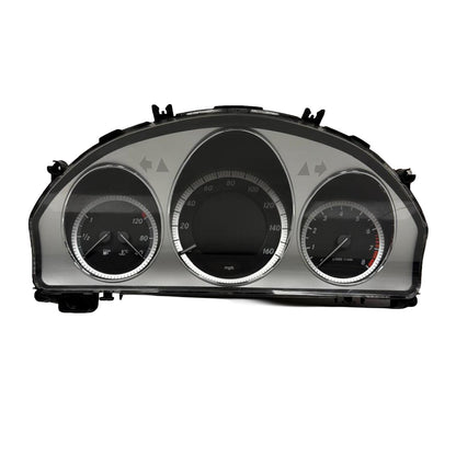 OEM Used Instrument Cluster Speedometer – 91,000 Miles – 2010 Mercedes-Benz C300 / C350 W204 MPH – Part # 2049003102