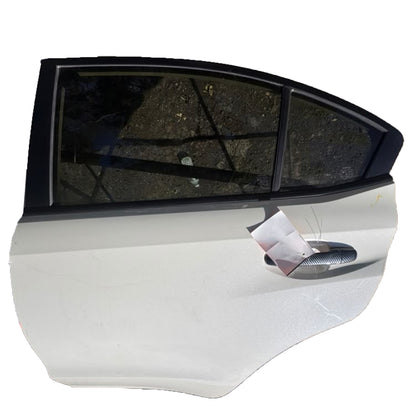 Used 2015-2021 Subaru WRX OEM Left Rear Driver Door Assembly White WHC 78,321 Miles