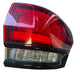 Used OEM 2014–2022 Jeep Grand Cherokee Passenger Right Tail Light – Quarter Panel Mounted – Black Bezel – 68142942AH