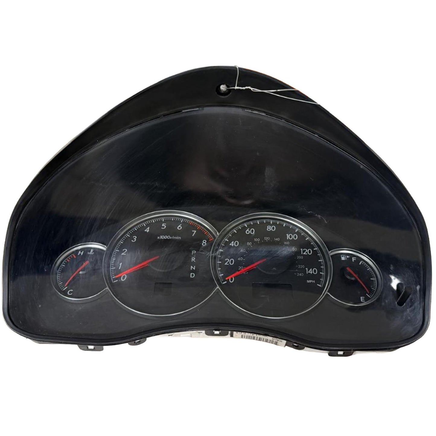 OEM Used Instrument Cluster Speedometer – 137,000 Miles – 2008 Subaru Legacy 2.5L AT MPH – Part # 85033AG13A