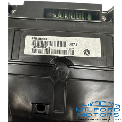 Used 2022 Ram 2500 / 3500 Instrument Cluster – Tradesman – ID 68525482AC – 39,215 Miles