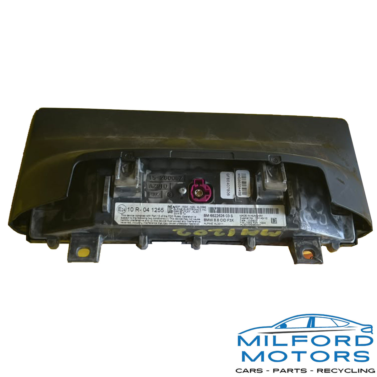 2017-2018 BMW 3 4 Series M3 M4 8.8" Navigation Display Screen 65506822626 OEM