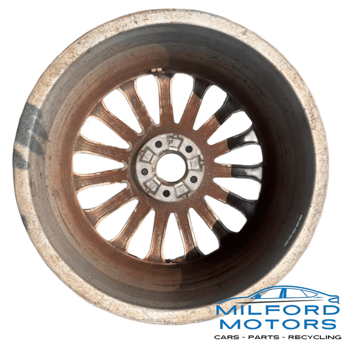 Used 2013–2018 Audi A8 19x9 Alloy Wheel — 15 Spoke — 5 Lug — 112mm — ET33 — OEM 4H0601025AQ