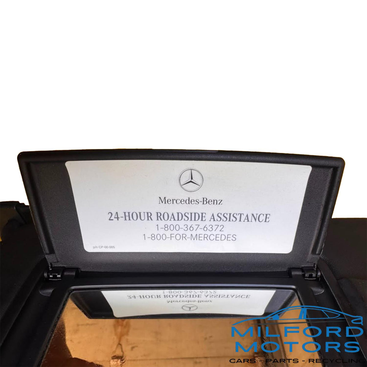 Used OEM 2014-2020 Mercedes-Benz Left Driver Sun Visor – Illuminated Mirror