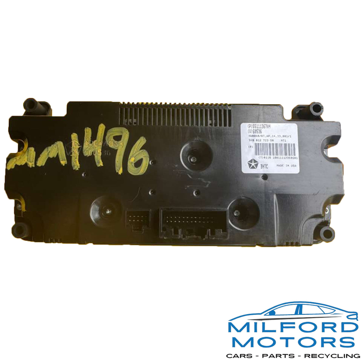 Used OEM Automatic Temperature Climate Control Switch – 2011–2020 Dodge Grand Caravan Chrysler Town & Country – 55111367AH