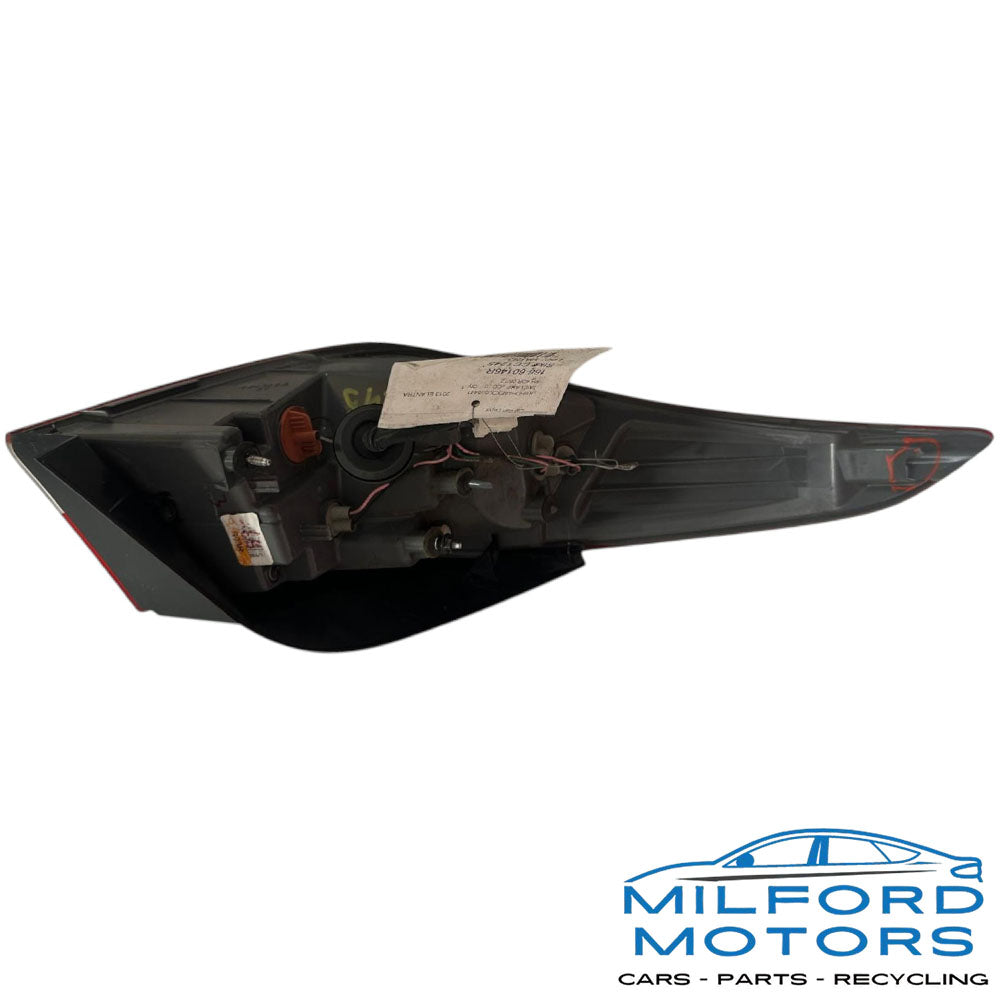 2011-2013 Hyundai Elantra Sedan Coupe Right Passenger Side Quarter Panel Tail Light Korea Built OEM 92402-3X050 Used