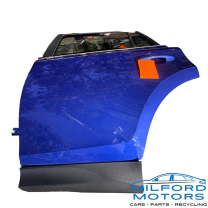 Used 2013-2018 Toyota RAV4 OEM Left Rear Electric Door Assembly Blue Privacy Glass 62,000 Miles