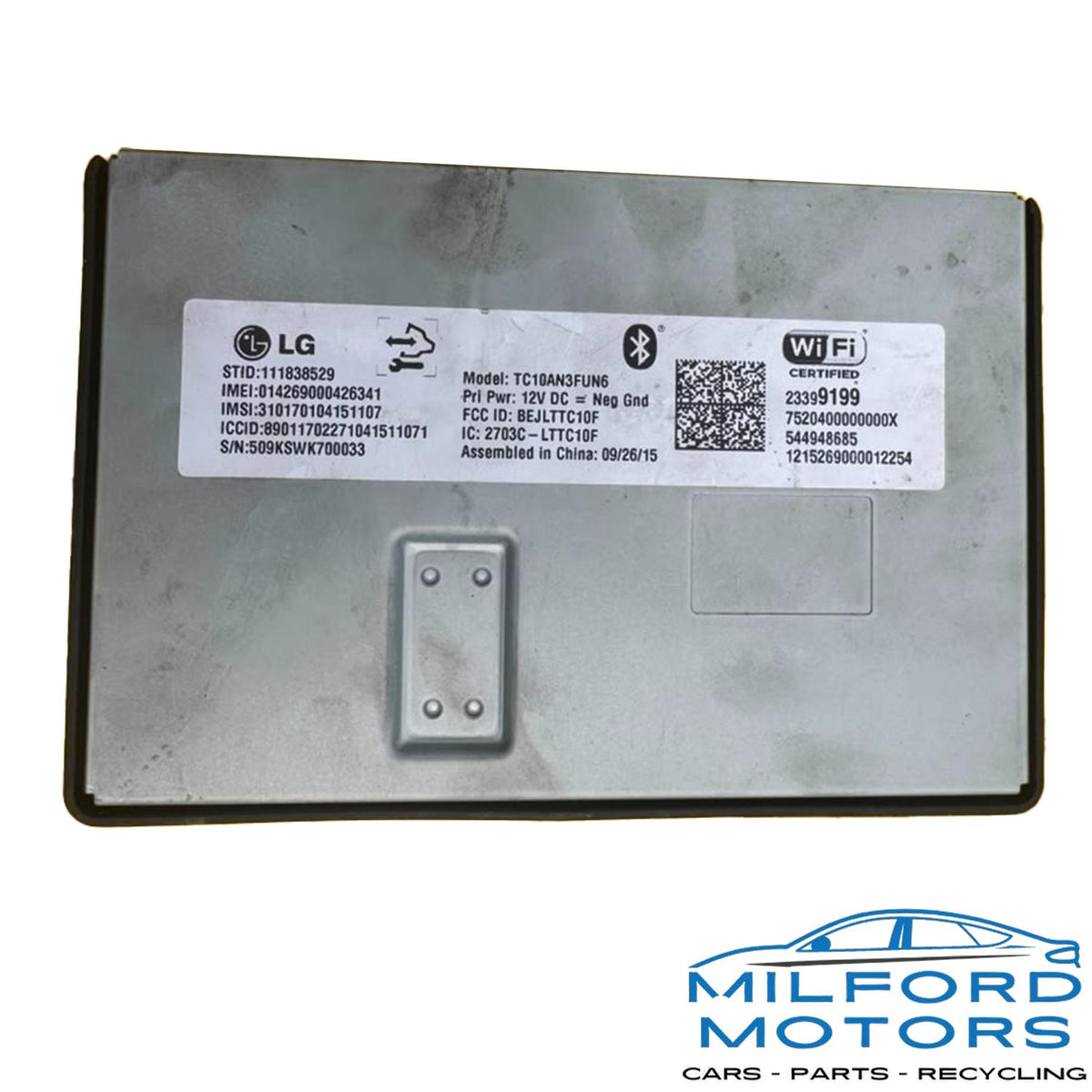 GM OnStar Communication Telematics Module 22931715 23115629 84023338 2015-2017 Silverado Sierra 126K Miles