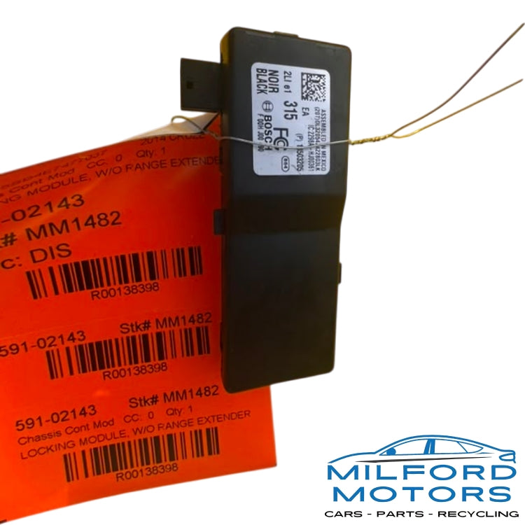 Used GM Door Locking Control Module – 13503205 – 60,356 Miles