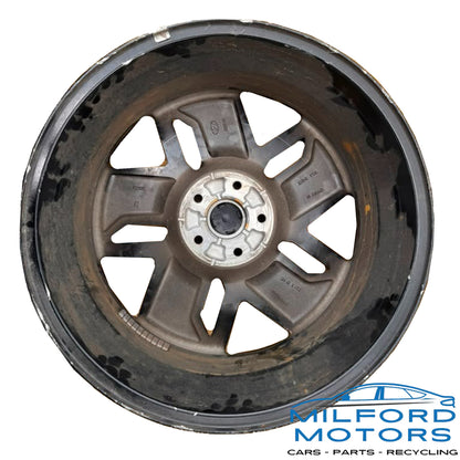 Used 2024–2025 Hyundai Kona 19x7.5 Alloy Wheel — 5 Slotted Spoke — 5 Lug — TPMS — OEM 52910BE400
