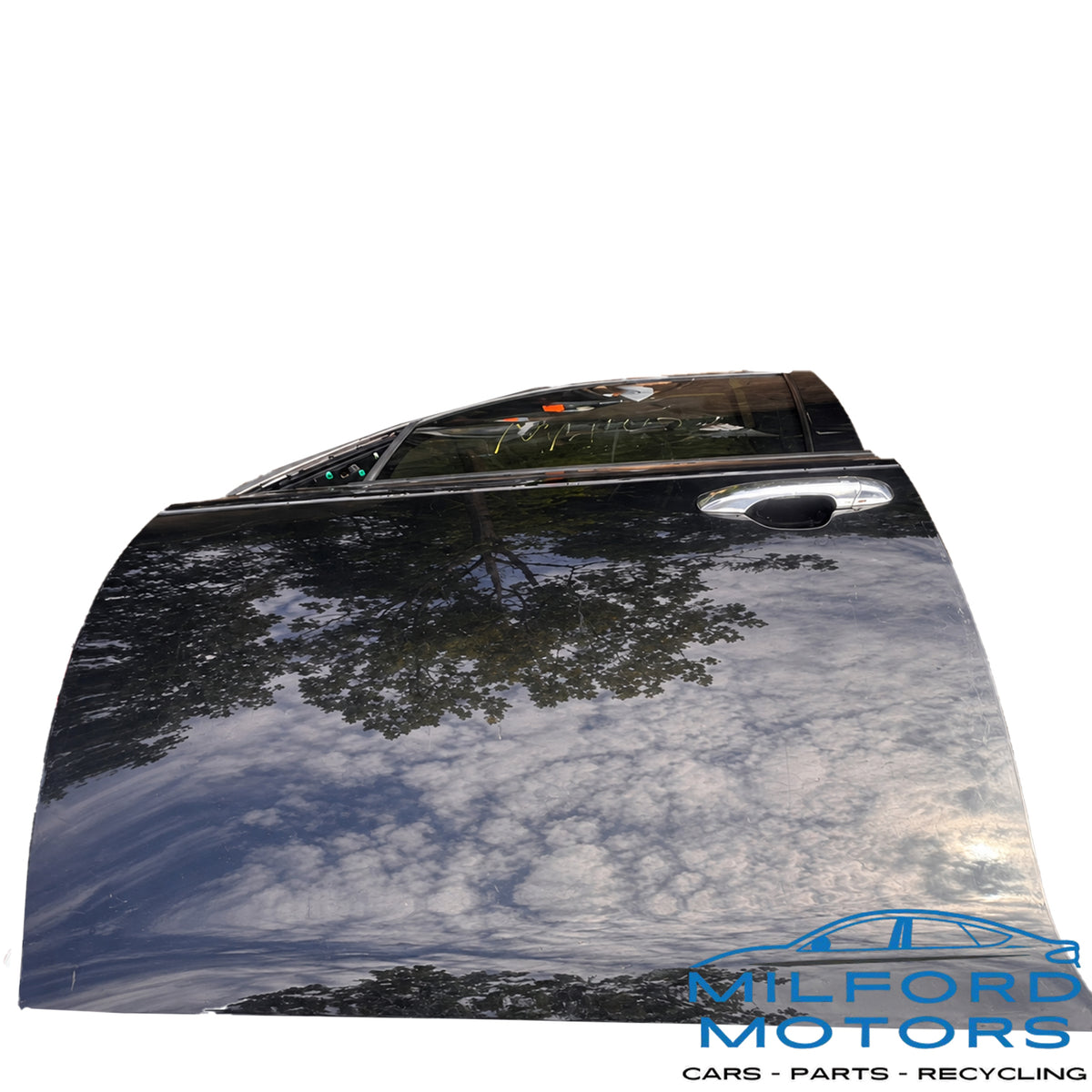 Used 2016-2020 Kia Optima OEM Left Front Driver Door Assembly Black EB Acoustic Glass 107,325 Miles