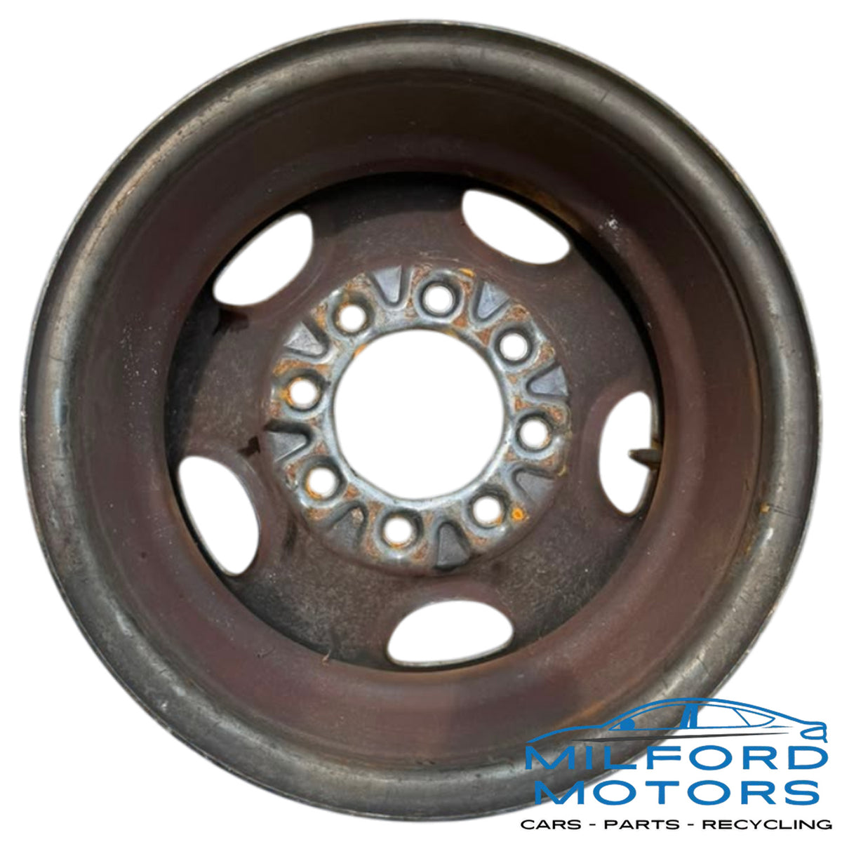 Used 2002-2025 GM 16x6.5 Steel Wheel — 8 Lug — 6.5" Bolt Pattern — Silverado / Sierra / Express / Savana — 88,947 Miles (SCRAPPED)