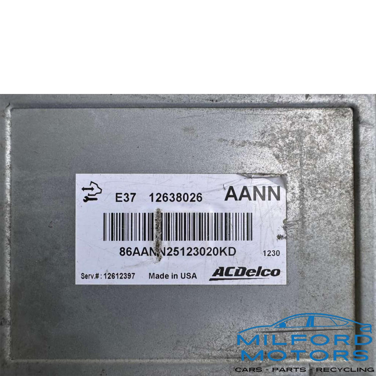 Used OEM Engine Control Module ECU ECM – GM Chevrolet Buick Pontiac Saturn GMC – 12612397
