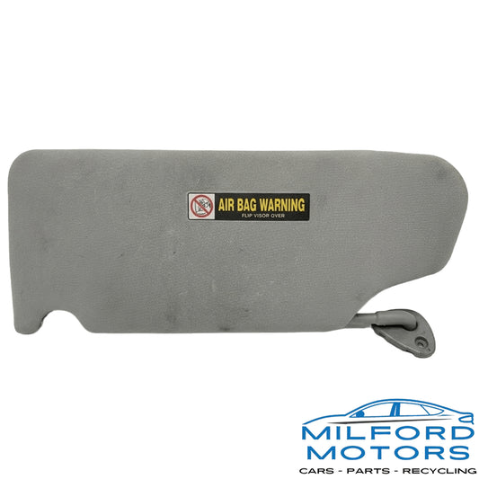 2003-2007 Honda Accord Right Passenger Side Sun Visor Illuminated Mirror USED OEM Gray 83230-SDB-A03