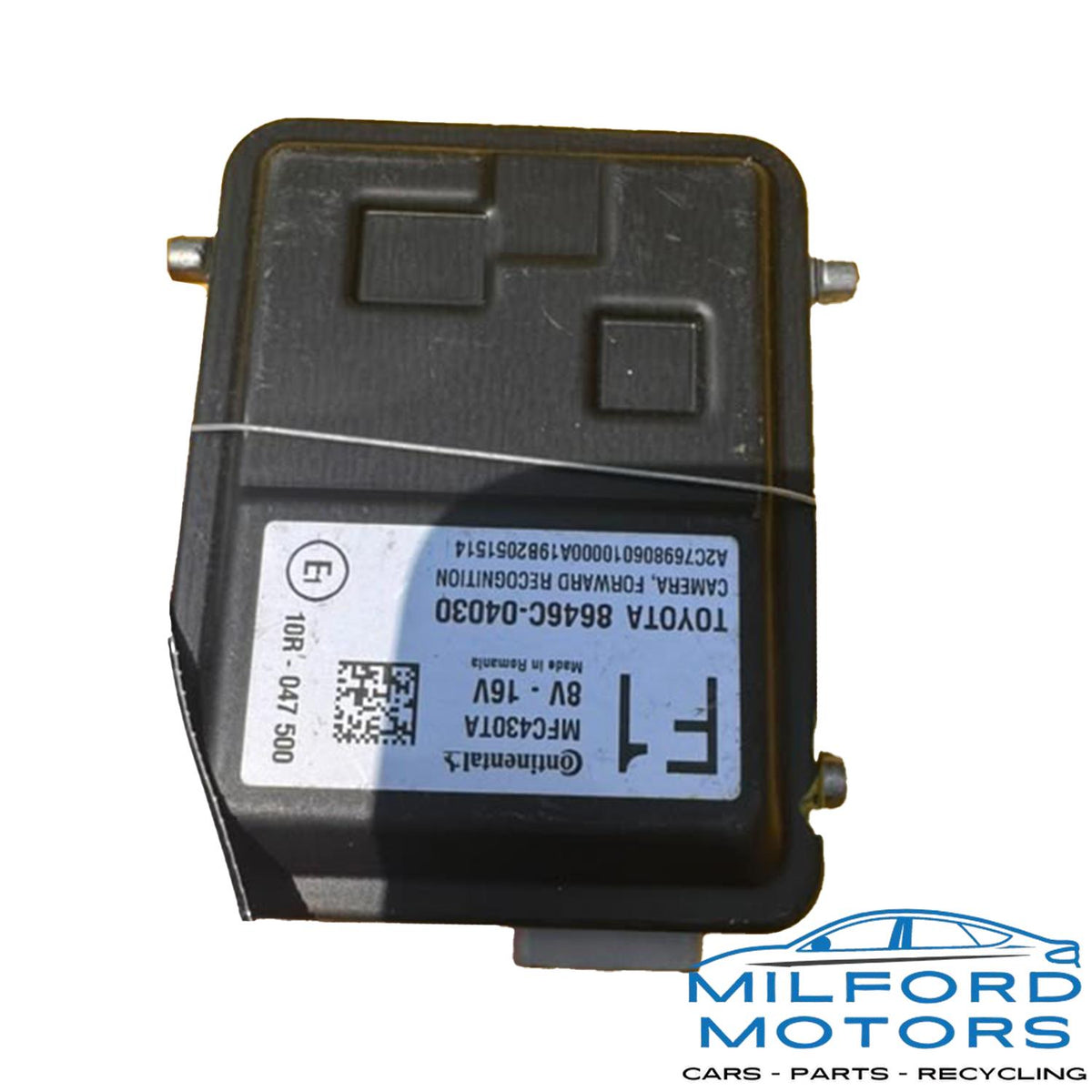 Used 2018–2023 Toyota Tacoma Front Camera Projector — Windshield Mounted — Lane Departure Warning — OEM