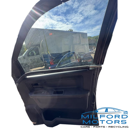 Used 2009-2024 Dodge Ram 1500 2500 3500 OEM Passenger Front Right Door Black PX8 70,227 Miles