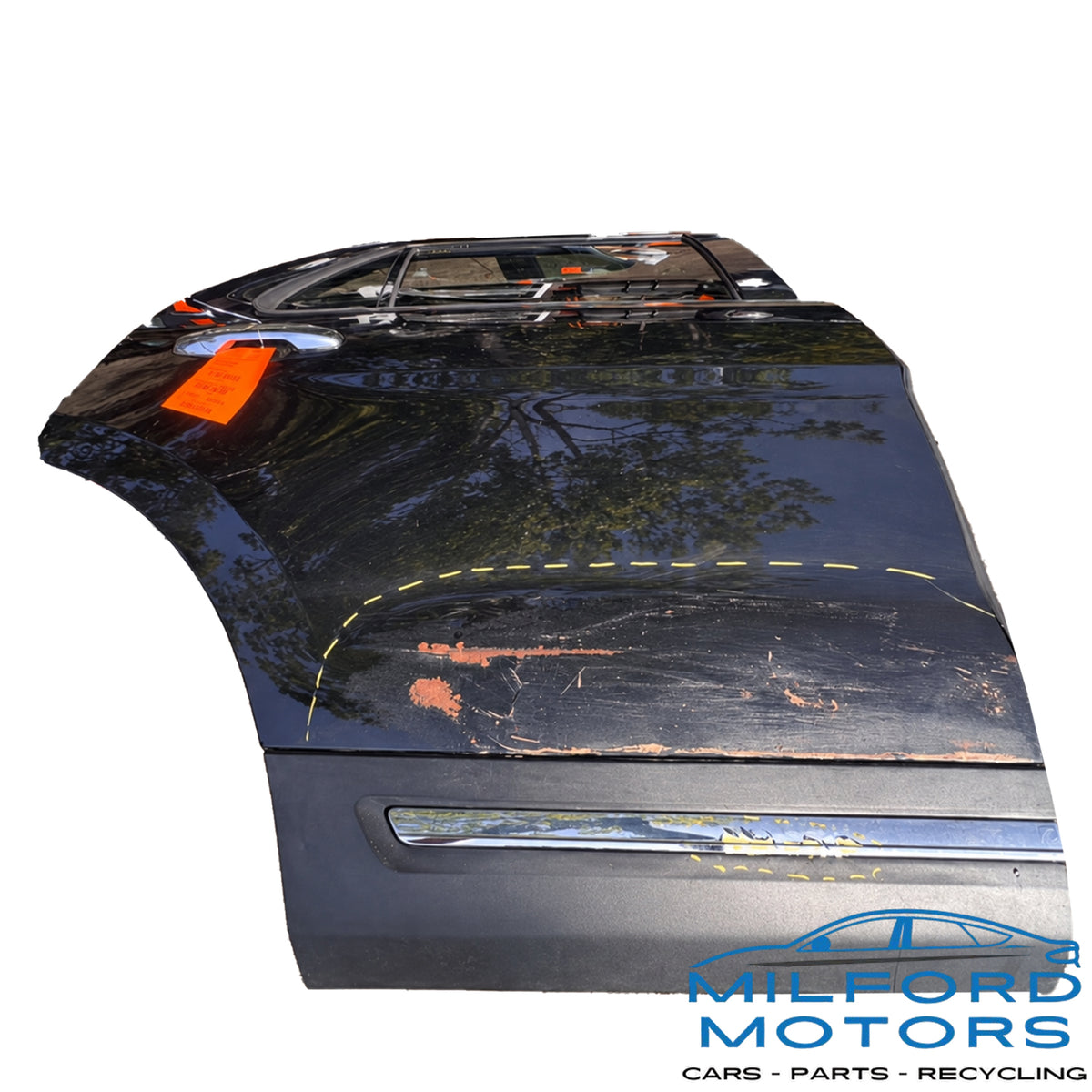 Used 2011-2019 Ford Explorer OEM Right Rear Passenger Door Assembly Black G1 Privacy Glass 190,000 Miles