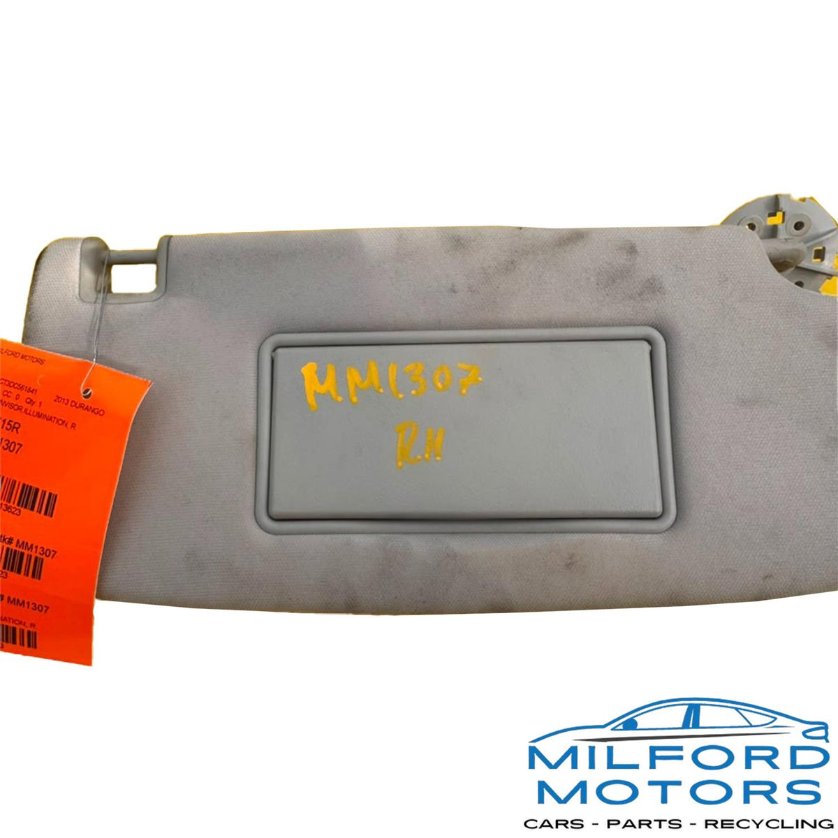 2011-2025 Dodge Durango Jeep Grand Cherokee OEM Passenger Right Illuminated Sun Visor OEM