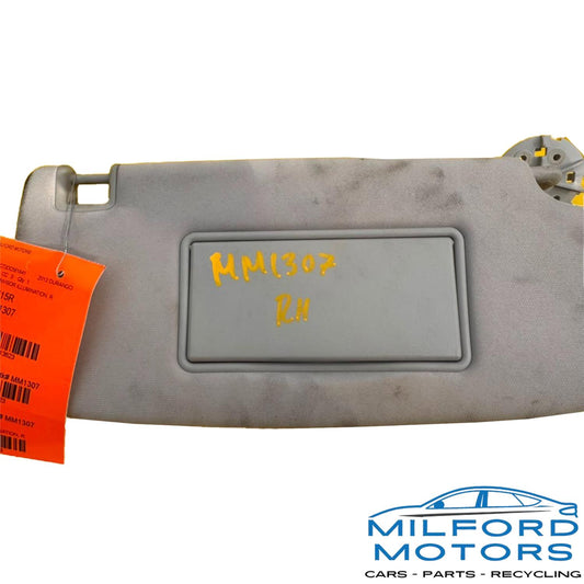 2011-2025 Dodge Durango Jeep Grand Cherokee OEM Passenger Right Illuminated Sun Visor OEM