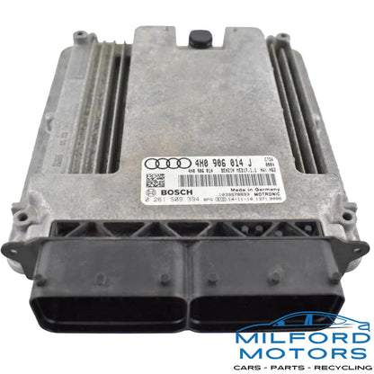 015 Audi A8 4.0L ECM ECU Engine Computer OEM 4H0906014J 112K Miles