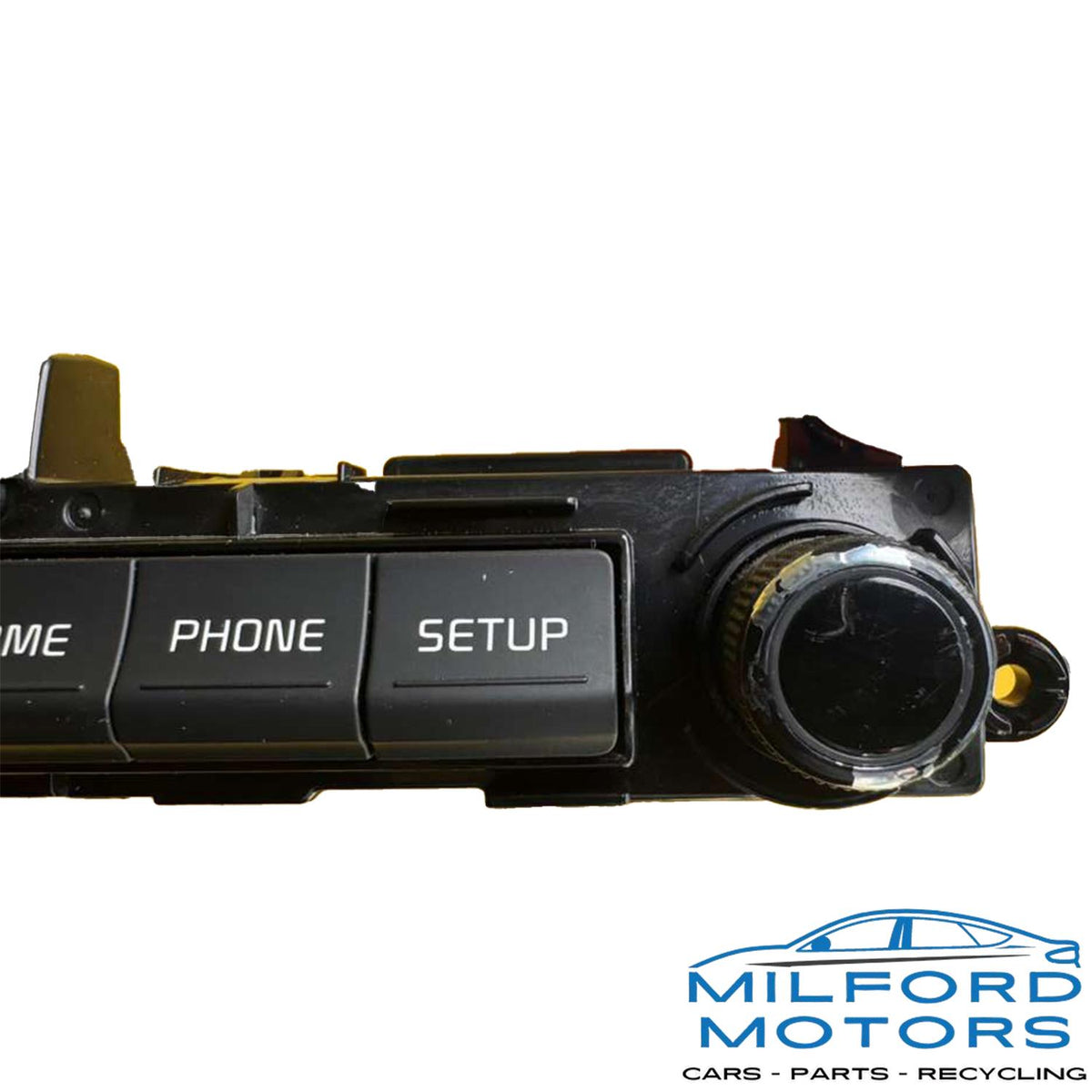 Used OEM Radio Audio Switch Control Panel – 2020–2022 Kia Sportage – 96540D9900WK