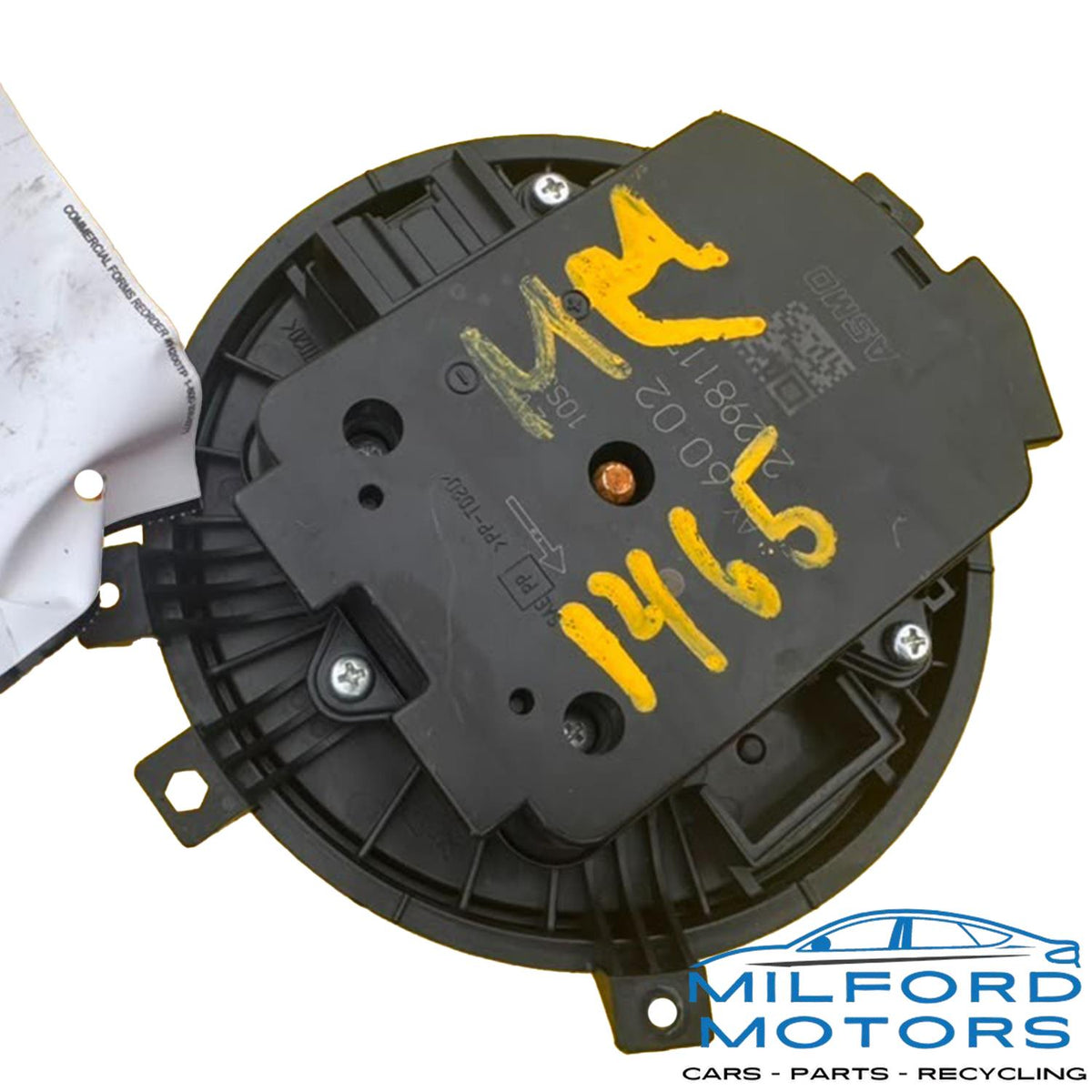 2014-2020 GM Blower Motor 84418890 Front Escalade Tahoe Yukon Silverado Sierra 126K Miles