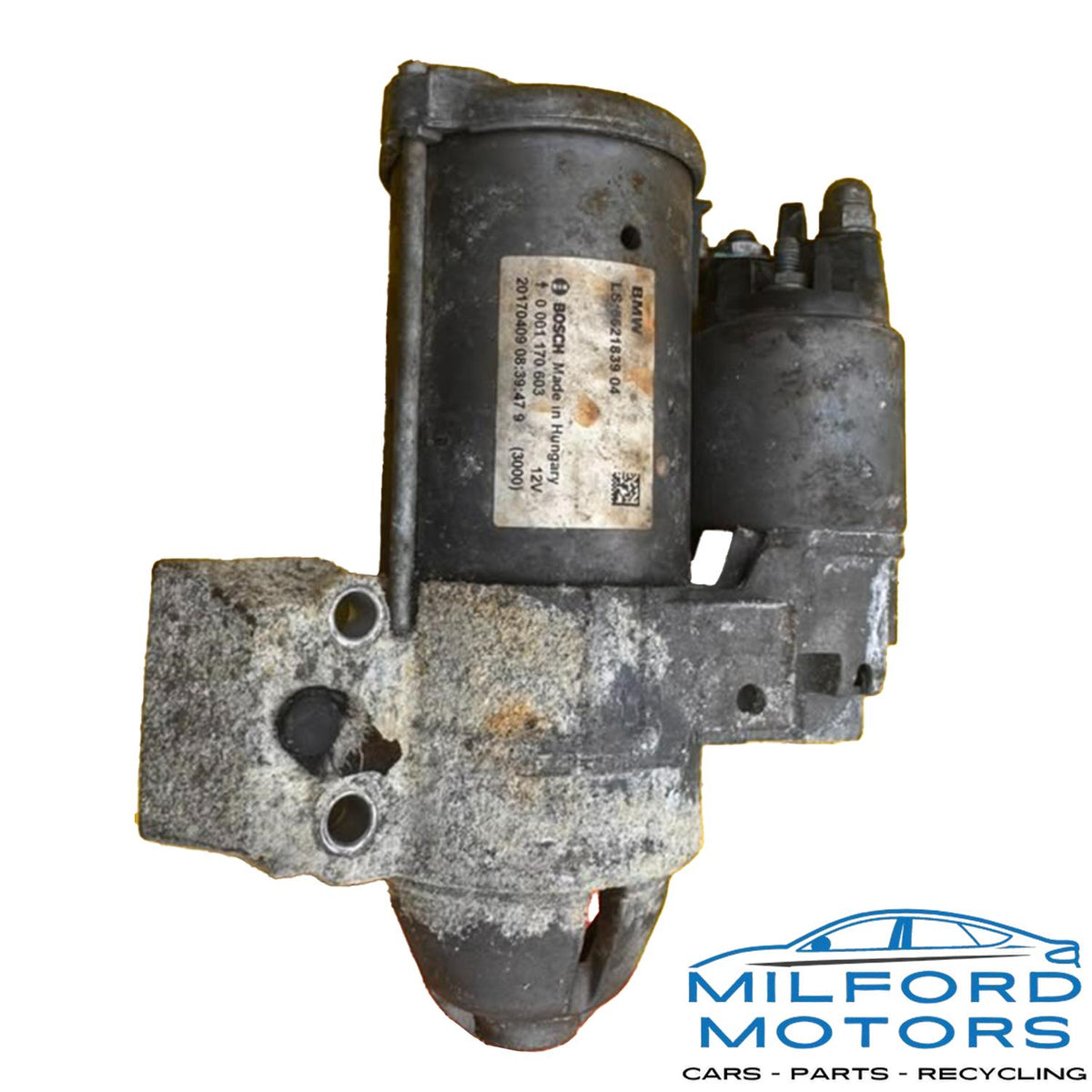 2012-2018 BMW Starter Motor 12418614519 Reman 228i 320i 328i 428i 528i X1 X3 X4 109k Miles