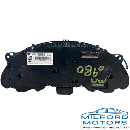 OEM 2013 Audi A4 / Allroad Instrument Cluster Speedometer MPH 8K0920982D - 84,153 Miles