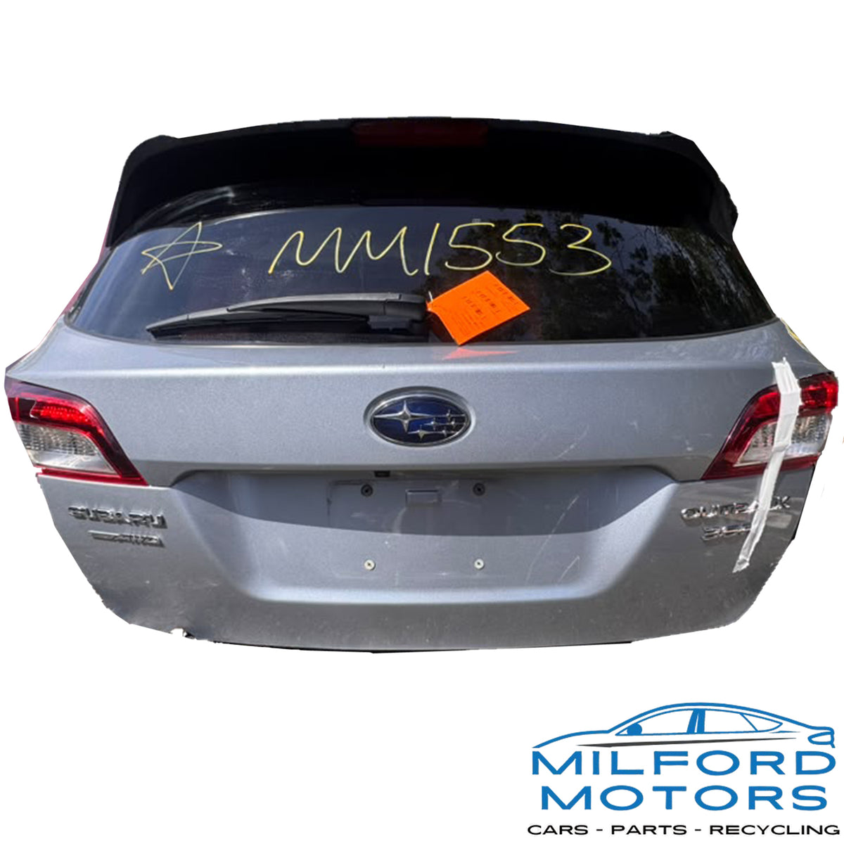 Used 2015-2019 Subaru Outback OEM Power Liftgate Hatch Tailgate Silver ISM w/ Camera 41,127 Miles