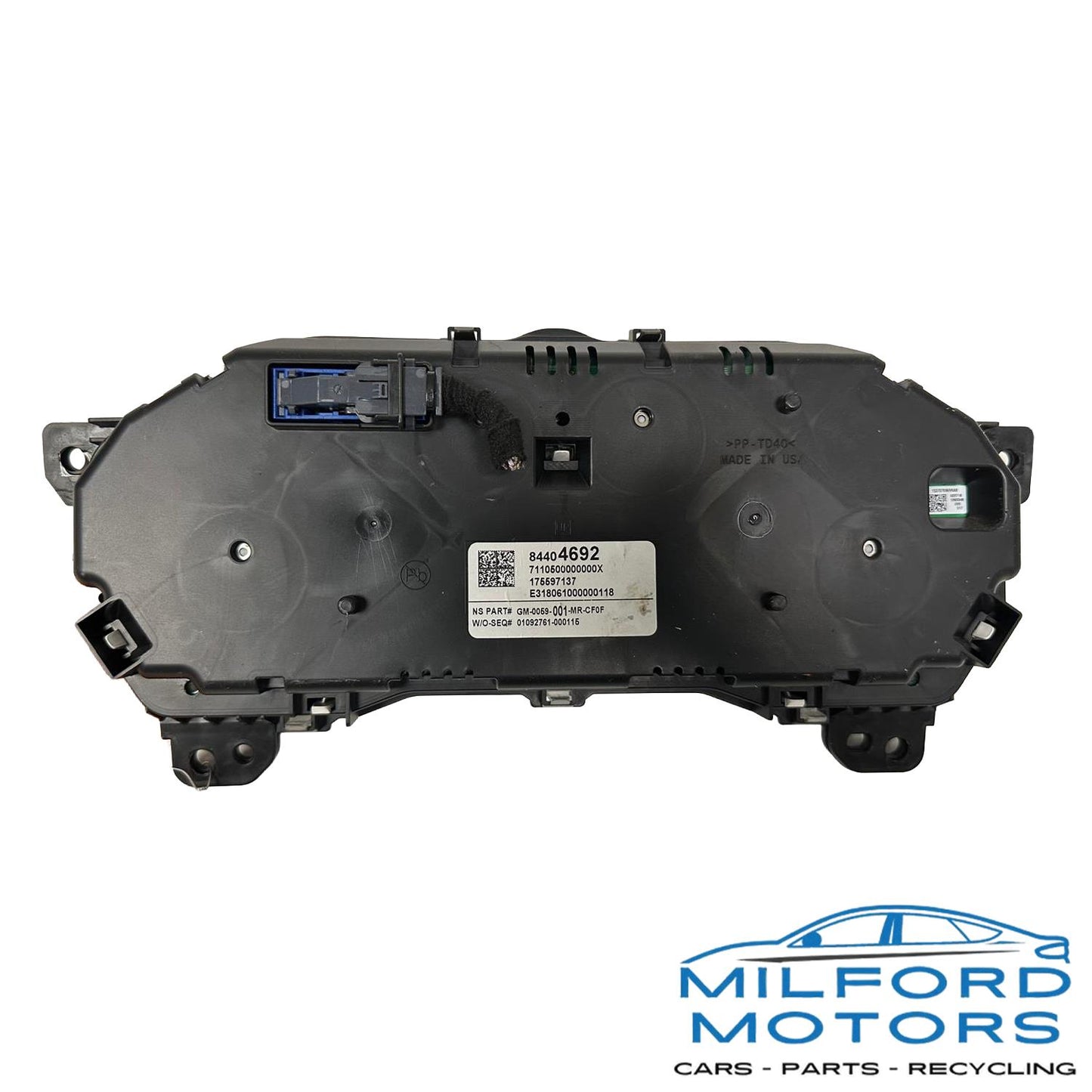 OEM Used Instrument Cluster Speedometer – 80,678 Miles – 2018-2019 Chevrolet Traverse MPH Multi-Color Graphic Display (Opt UDD)
