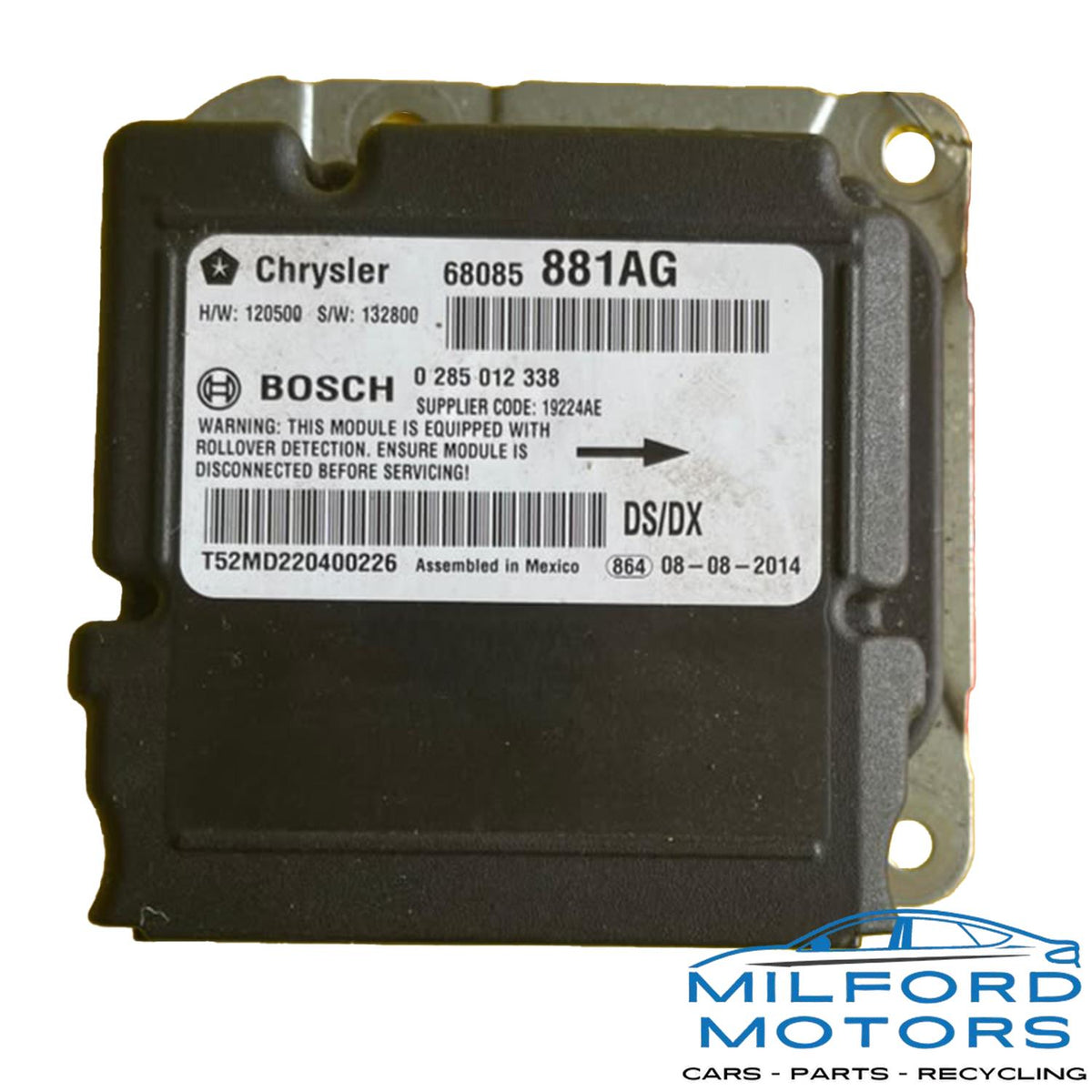 2013-2024 Ram 1500 Classic USED SRS Airbag Control Module 68346715AC OEM