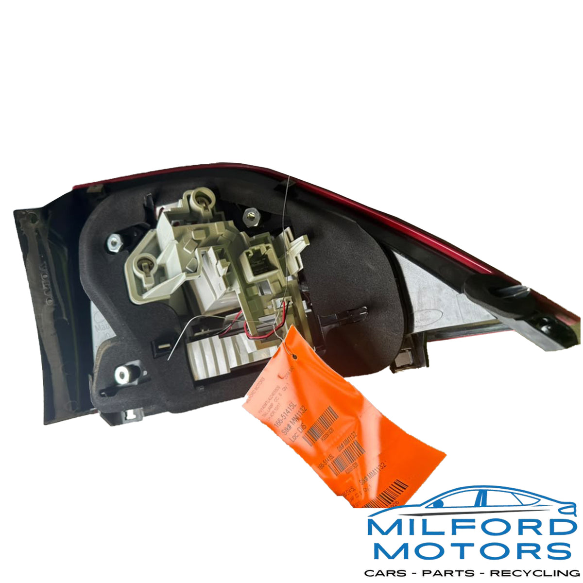 Used OEM Left Side Quarter Panel Mounted Tail Light – 2011-2018 Volvo S60 – 98,418 Miles