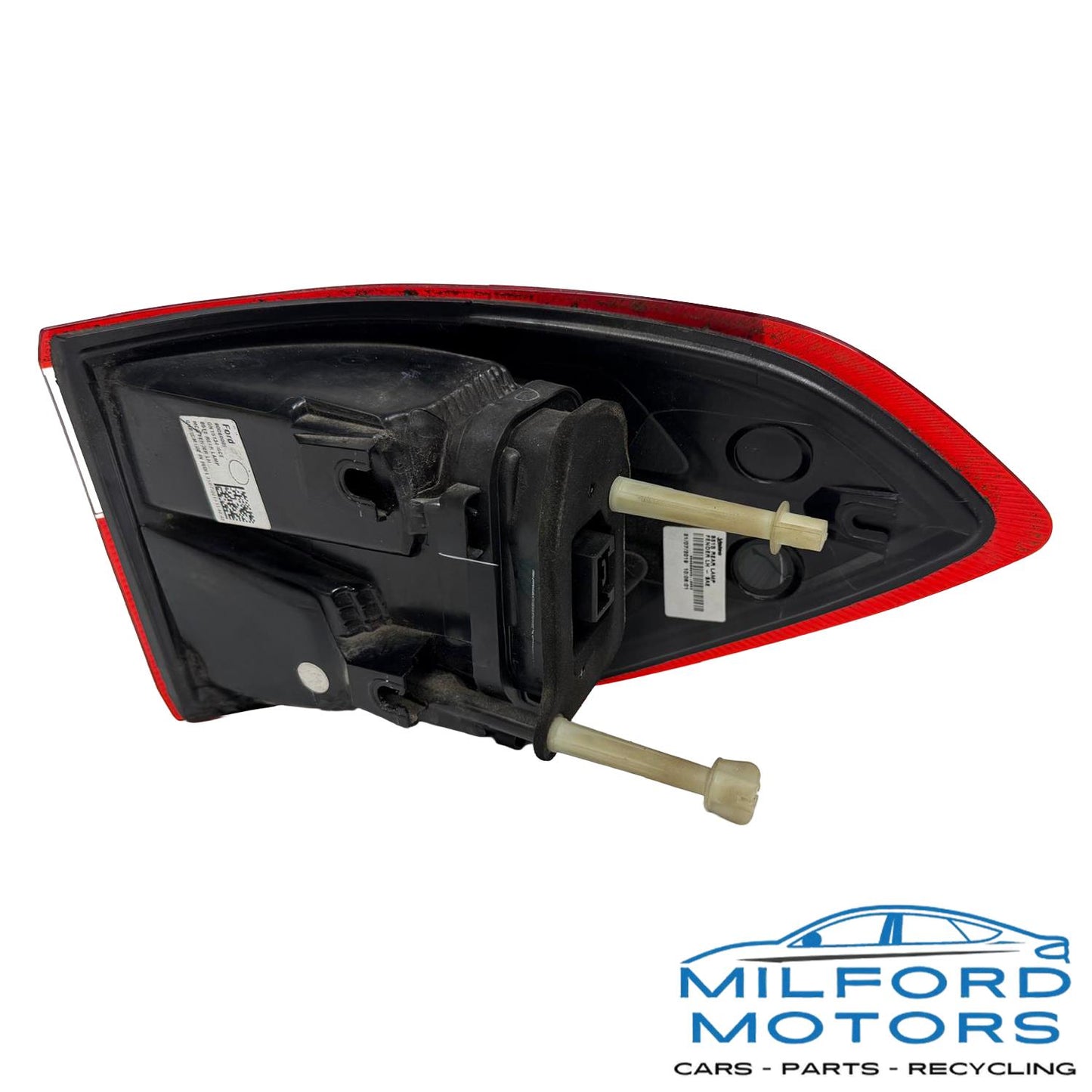 Used OEM Left Outer Tail Light Bright Red Lens Quarter Panel Mounted 2018–2022 Ford EcoSport GN1Z13405P