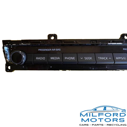 USED KIA OPTIMA 2016-2019 OEM RADIO AUDIO SWITCH CONTROL PANEL – 96540-A8180WK