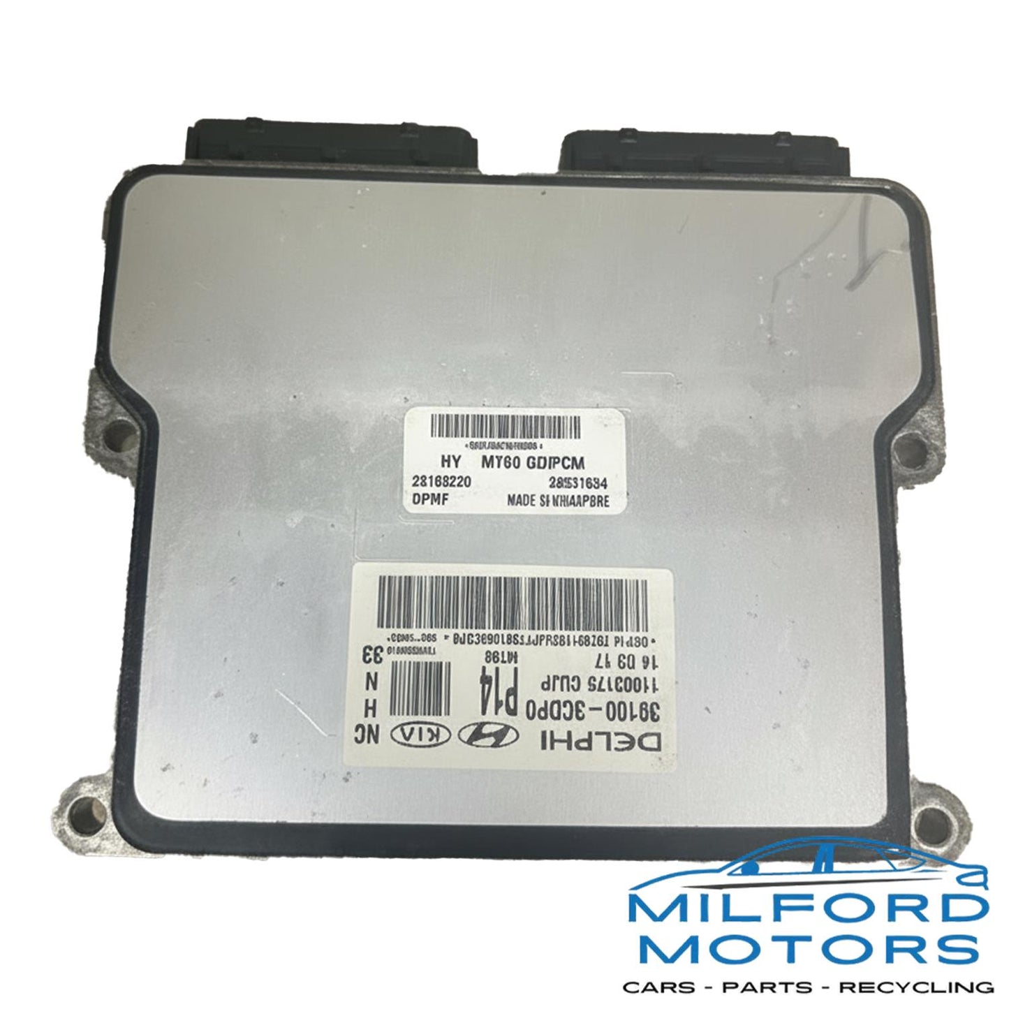 2017-2018 Hyundai Santa Fe 3.3L ECM ECU Engine Computer OEM 39100-3CDP0 117K Miles