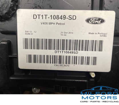 OEM Used Instrument Cluster Speedometer – 2014-2015 Ford Transit Connect MPH – ID DT1T-10849-SA thru SF