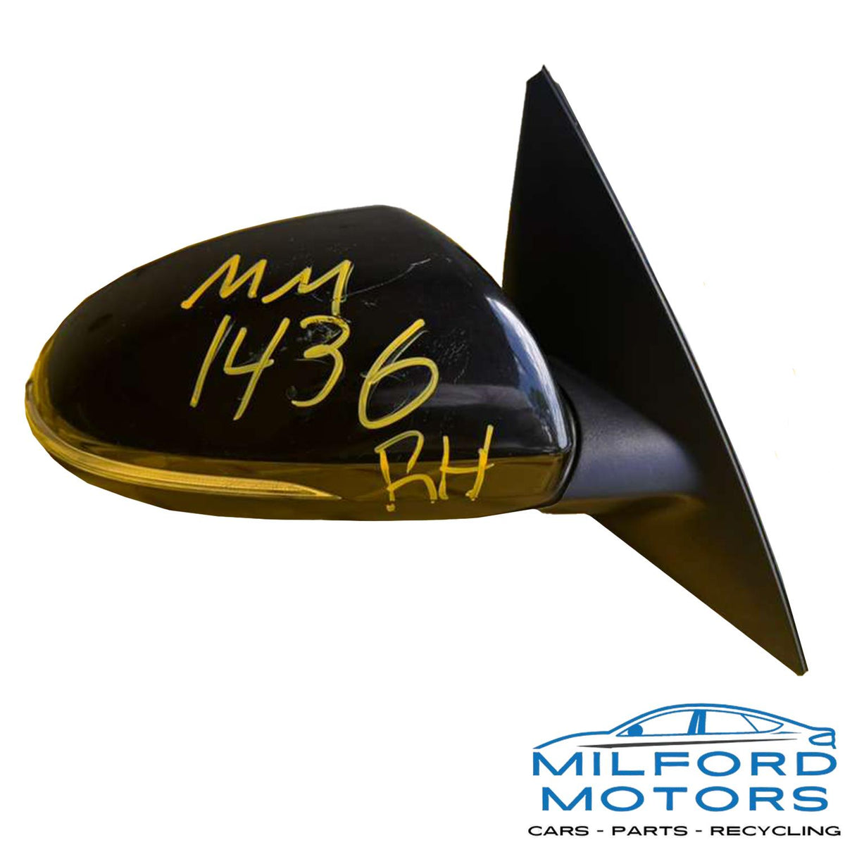 Used OEM Passenger Right Power Folding Side View Mirror – 2016–2018 Kia Optima – 87620D5040