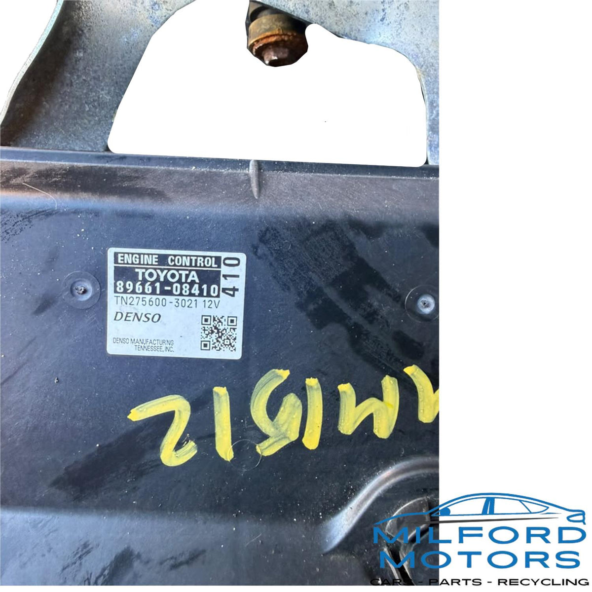 Used OEM Engine Electronic Control Module (ECM) – 2015–2016 Toyota Sienna 3.5L FWD 104,062 Miles