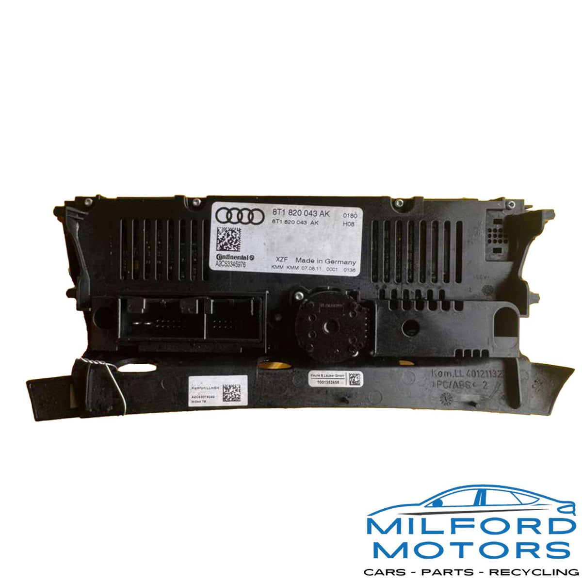 2008-2013 Audi A4 A5 Q5 S4 S5 USED Dual-Zone A/C Control 8T1820043AKXZF OEM