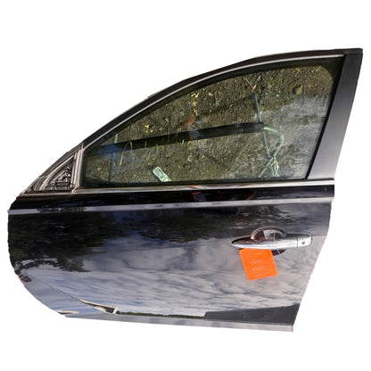 Used Left Front Door Panel Assembly Black KH3 Fits 2019-2021 Nissan Altima Sedan 34,843 Miles